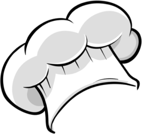 a chef's hat
