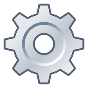 the gear icon