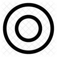 a black and white logo with the letter o
