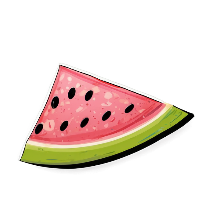 a slice of watermelon