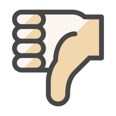 thumb thumb vector icon