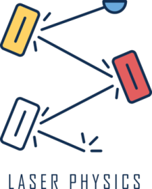 the logo for laser physics