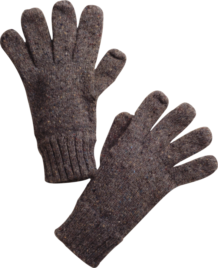 a pair of gloves on a white background