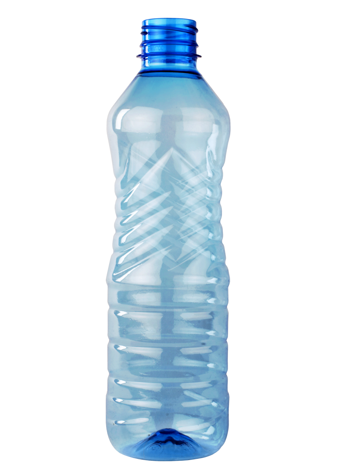 a bottle of water on a white background
