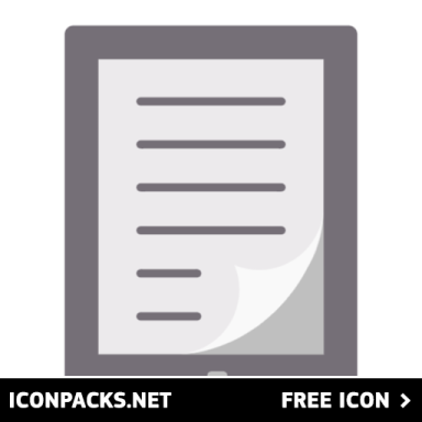 an icon of a document with the text on it