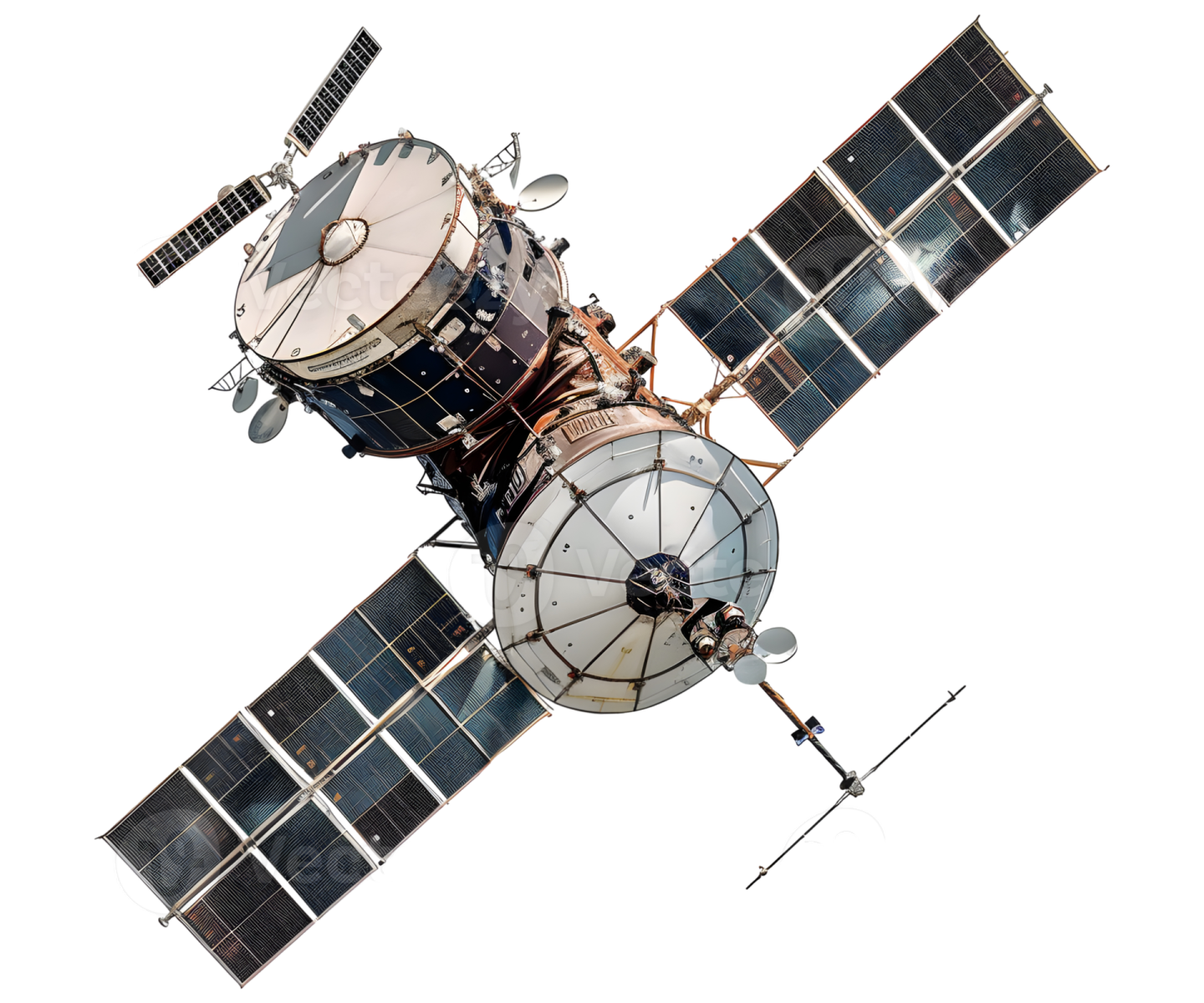 an artist's rendering of the voyager satellite system