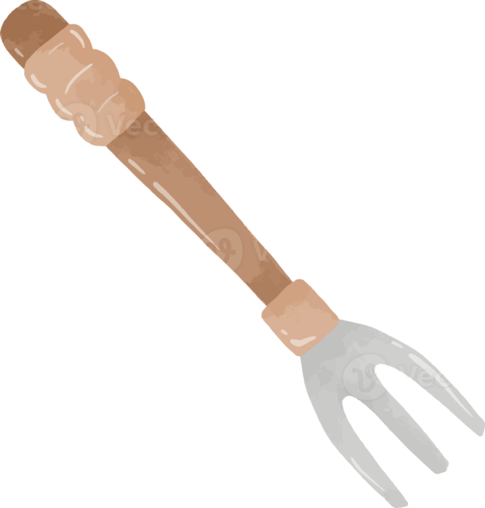 an illustration of a garden tool