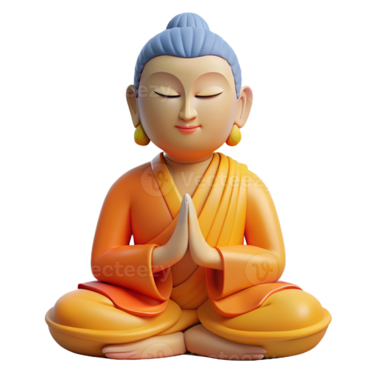 a statue of a buddha sitting on the ground