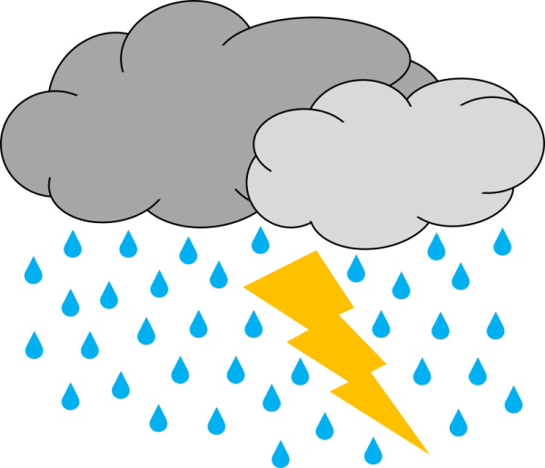 an image of a cloud with a lightning