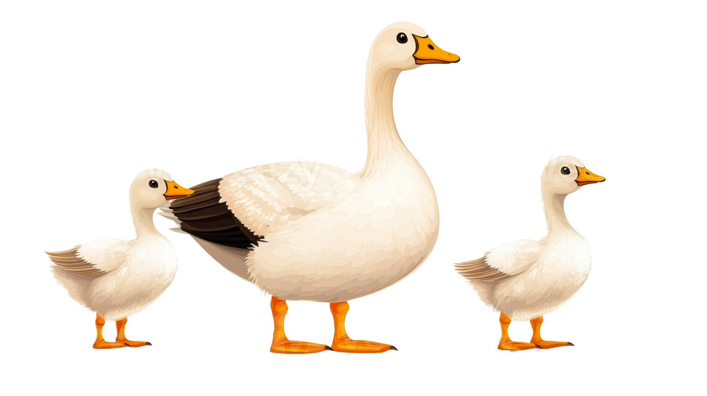 a pair of ducks