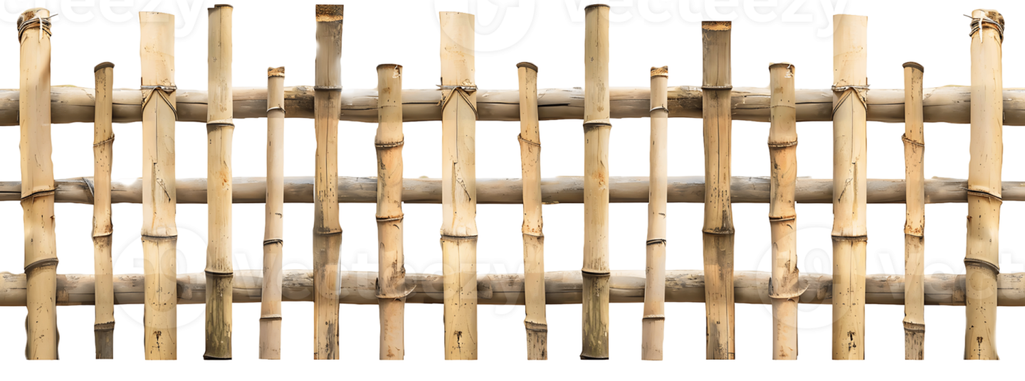 a close up of a fence made of wood