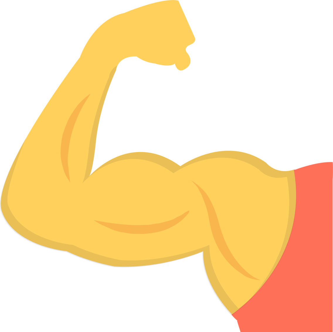 a man's arm showing his muscles