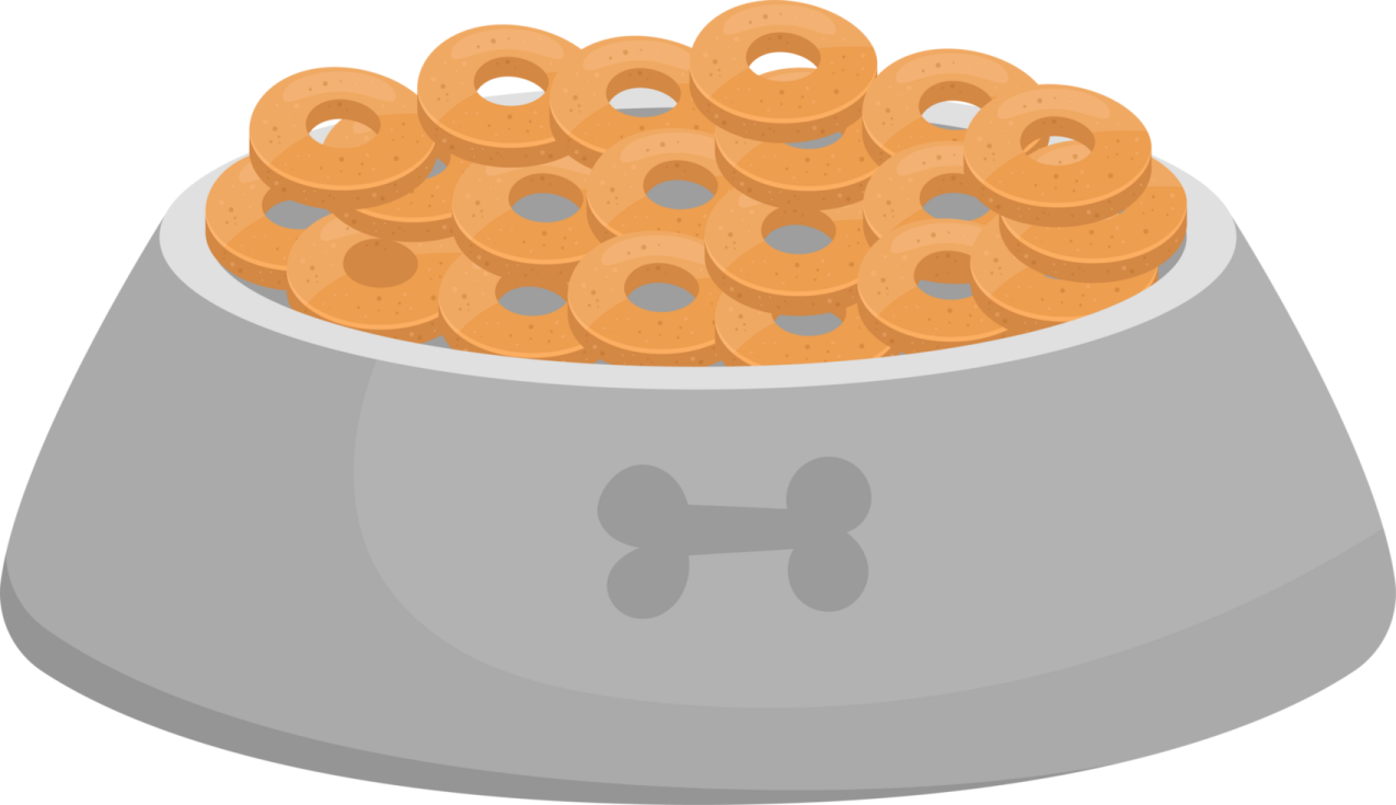 a bowl full of pretzes