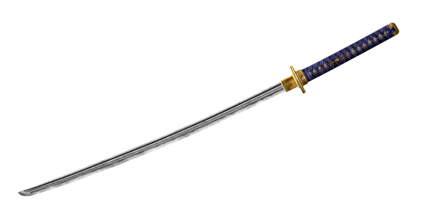 a sword on a white background