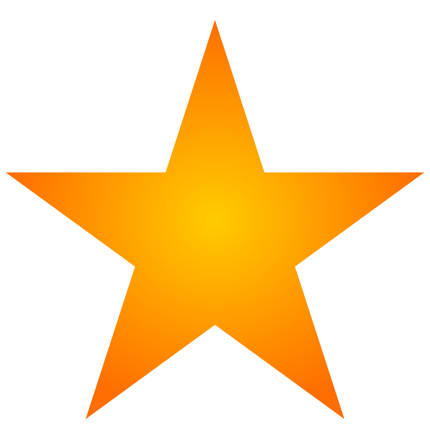 a gold star