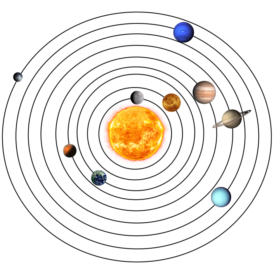 an image of the solar system