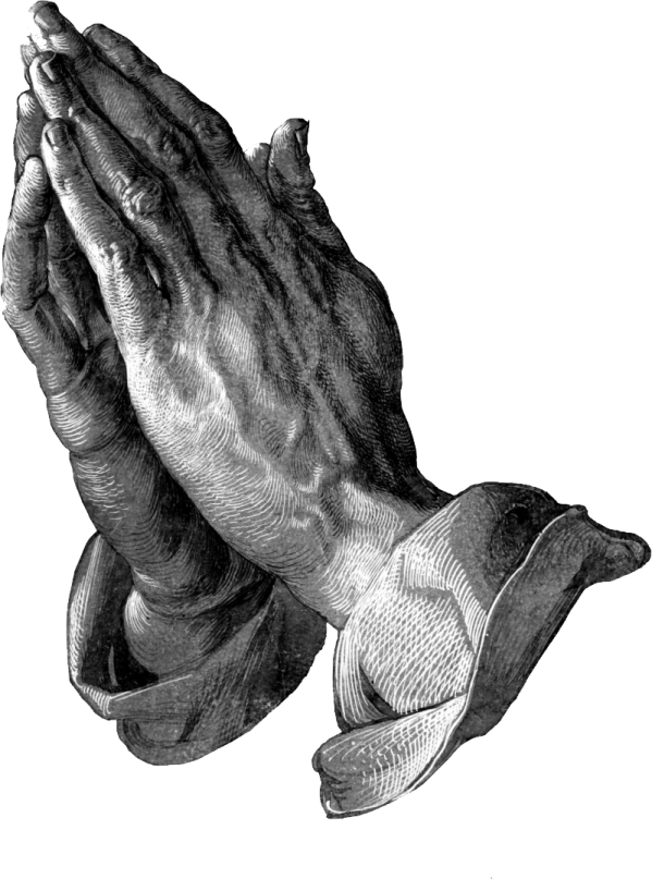 a black and white drawing of two hands holding each other hands