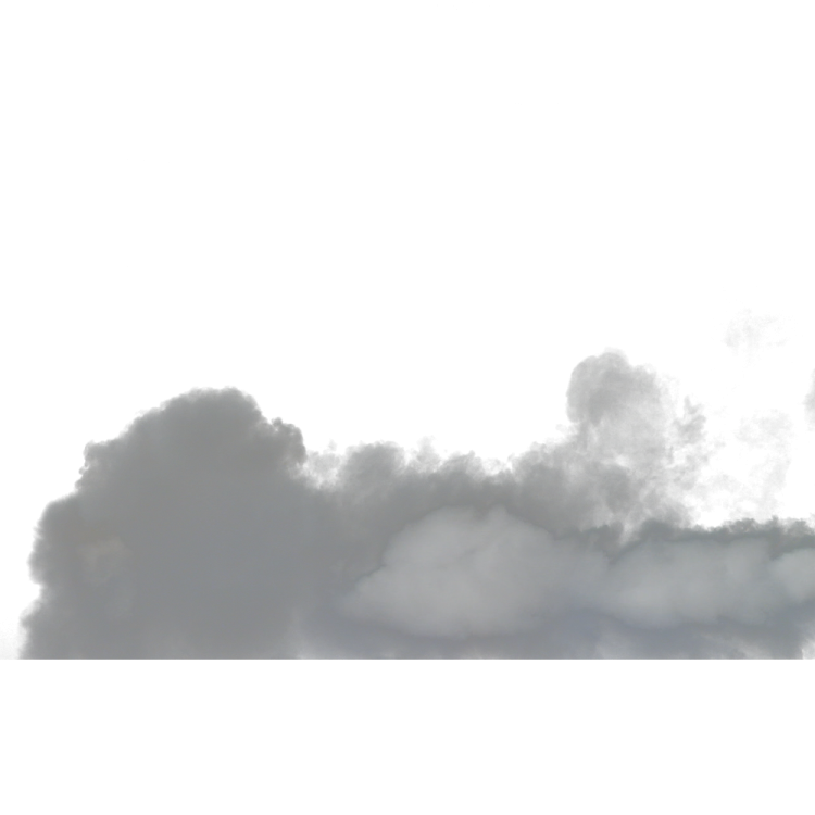 the sky is white