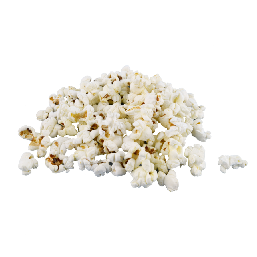 a pile of popcorn