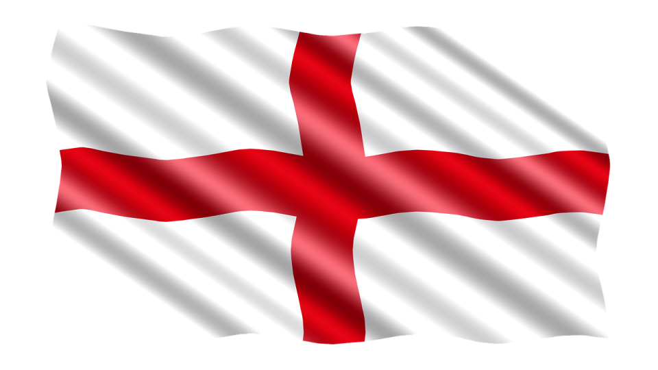 the flag of england