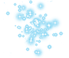 a white background with blue stars