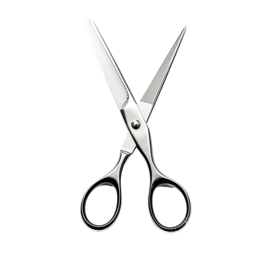 a pair of scissors on a white background