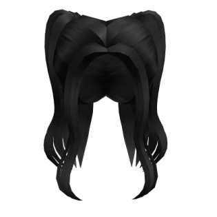 a black and white drawing of a woman with long hair
