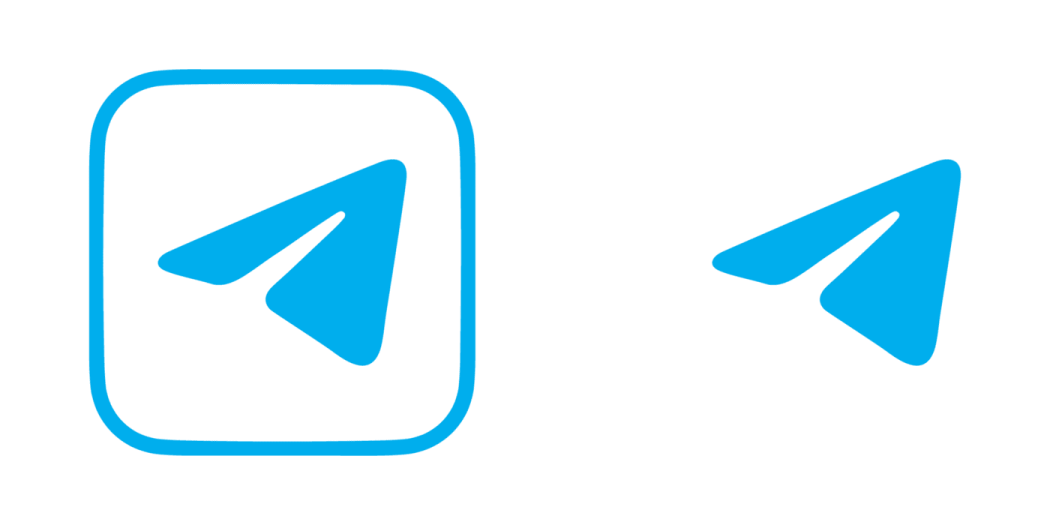 a blue arrow icon on a white background