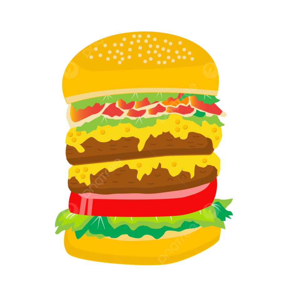 a hamburger with cheese and tomato on it