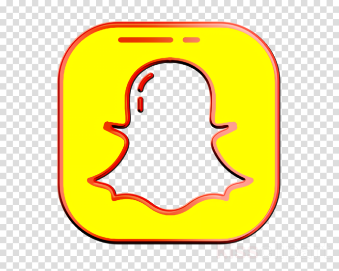 a yellow snap icon on a transparent background snap icon, hd transparent transparent background, hd transparent transparent transparent background, hd transparent transparent trans