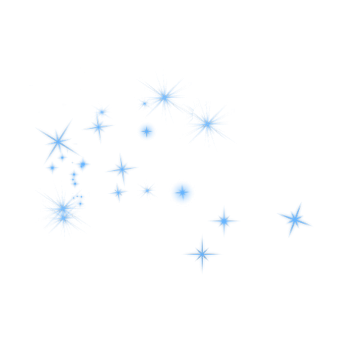 blue stars on a white background
