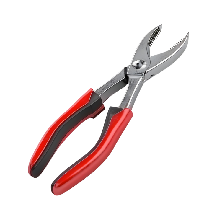 a pair of pliers on a white background