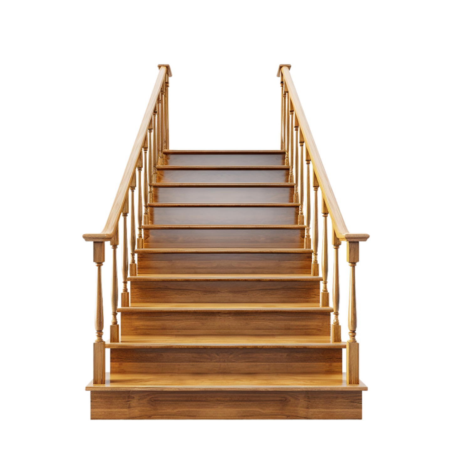 a set of stairs on a white background
