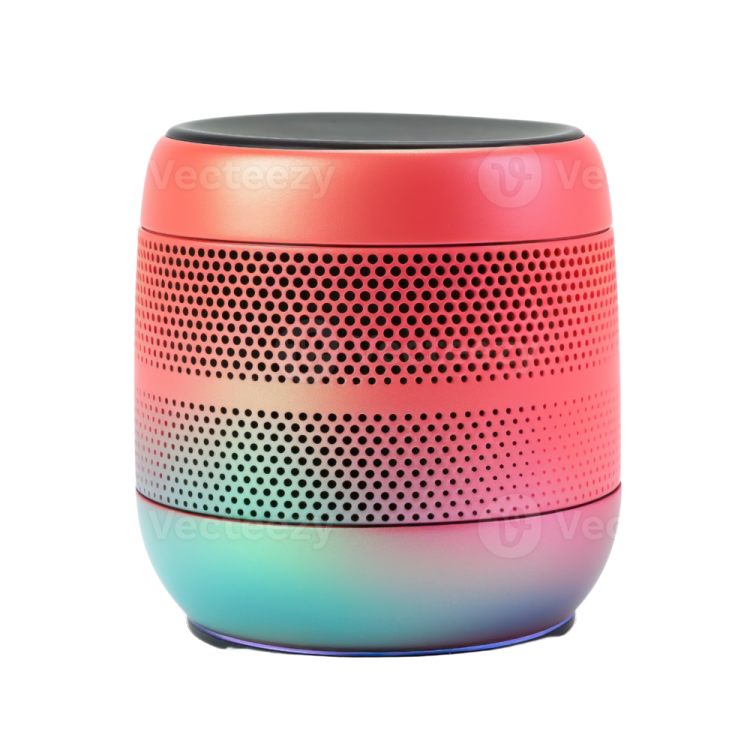 anker portable bluetooth speaker with colorful leds