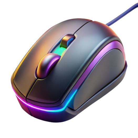 a computer mouse on a white background