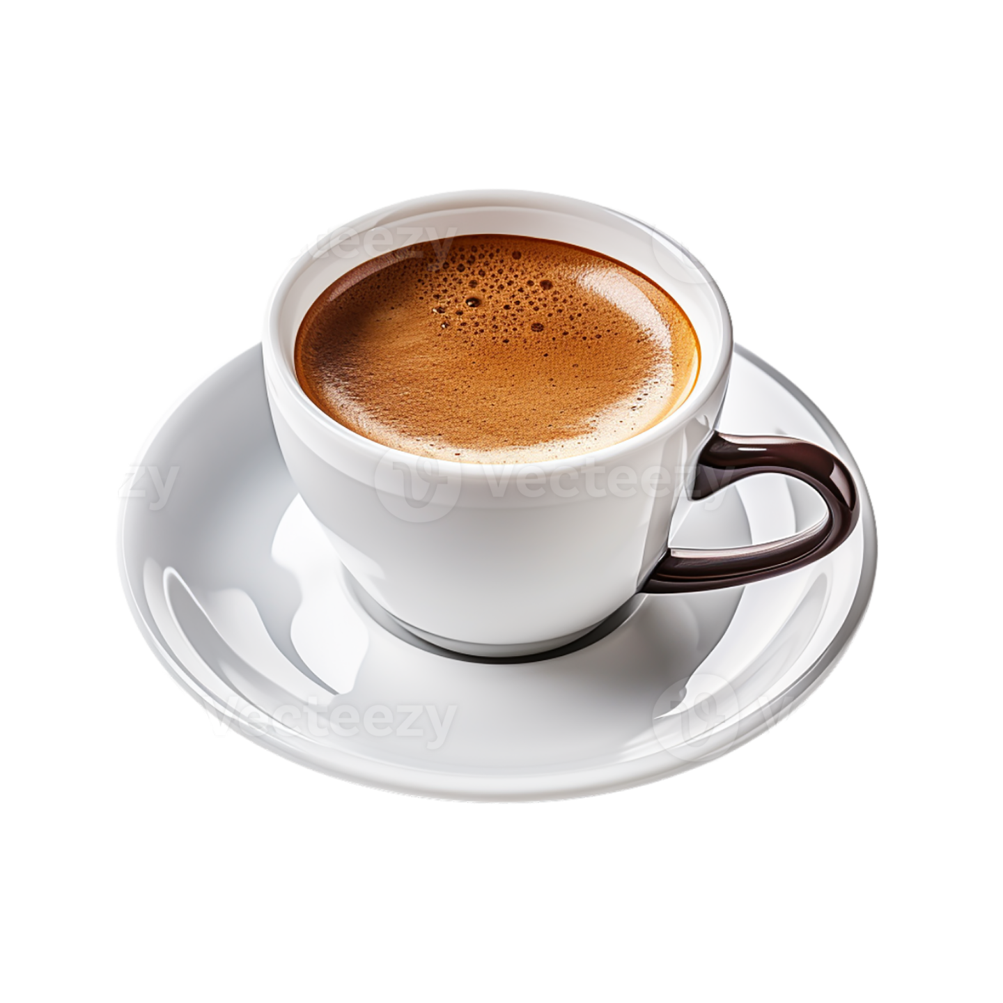 a cup of coffee on a saucer