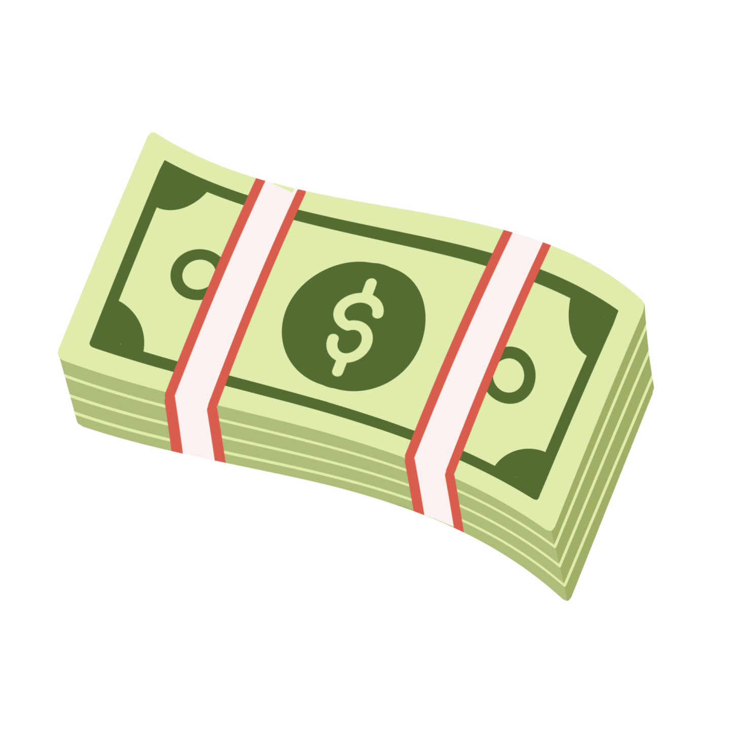 a stack of money
