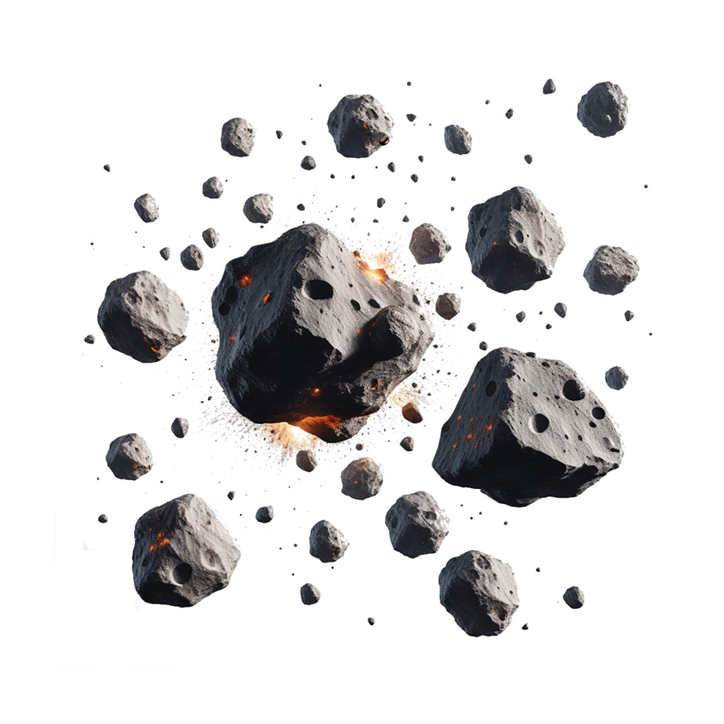 a bunch of rocks
