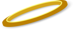 a gold wedding ring