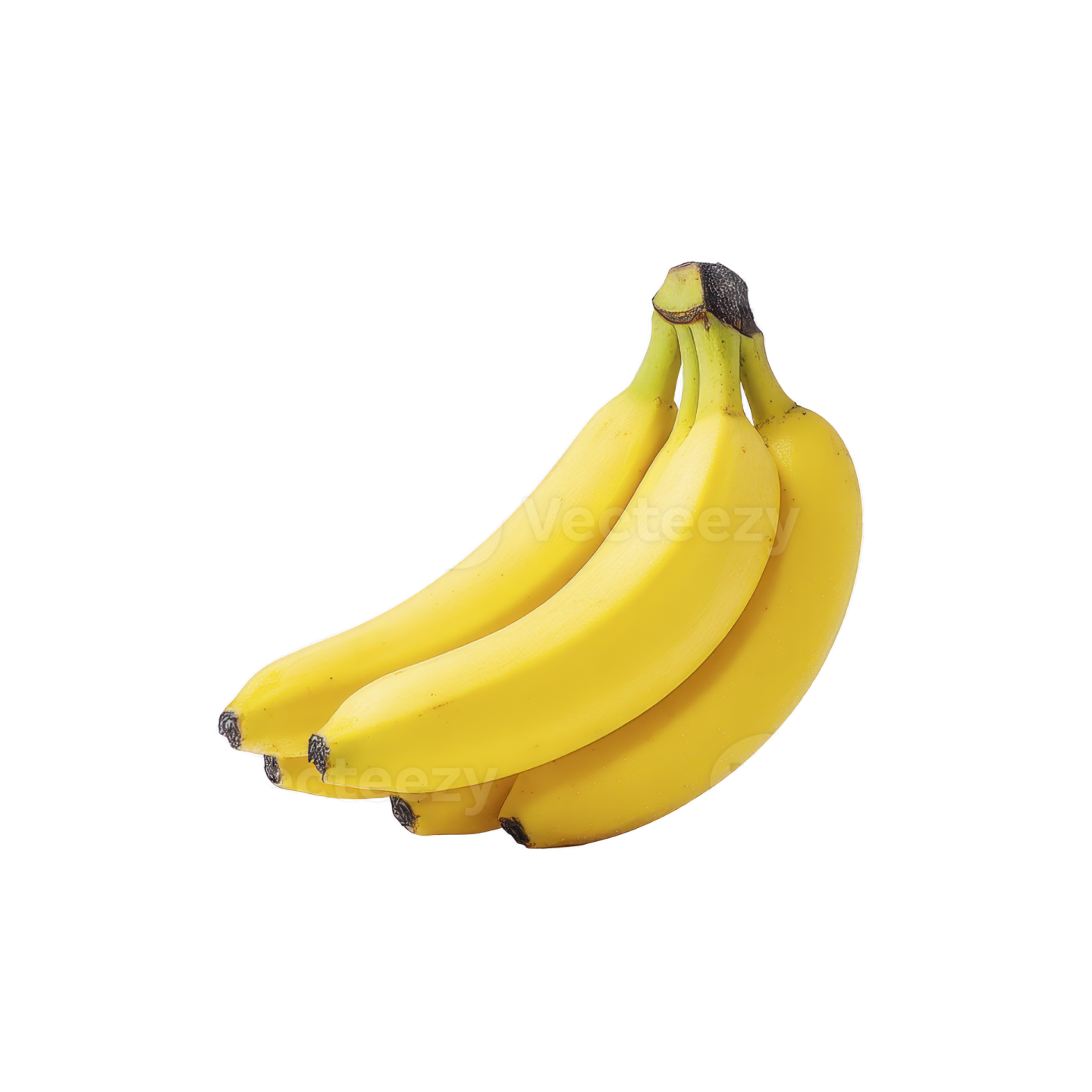 a bunch of bananas on a white background