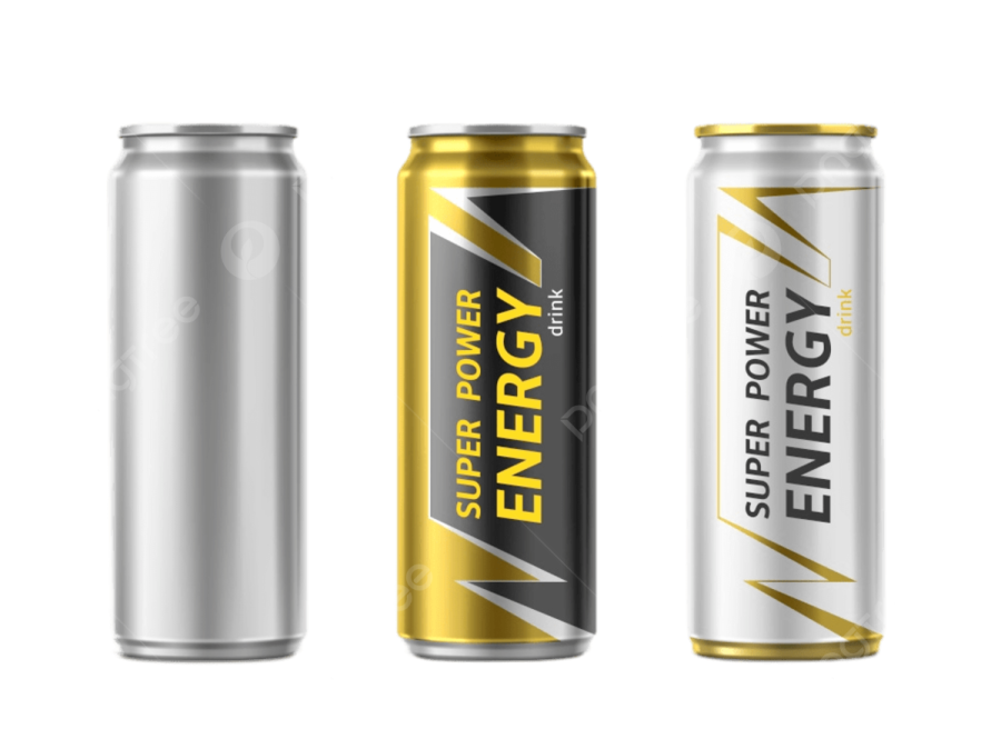 energy drink packaging design