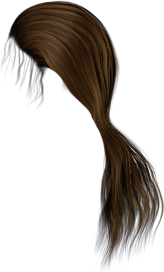 a drawing of a woman's hair