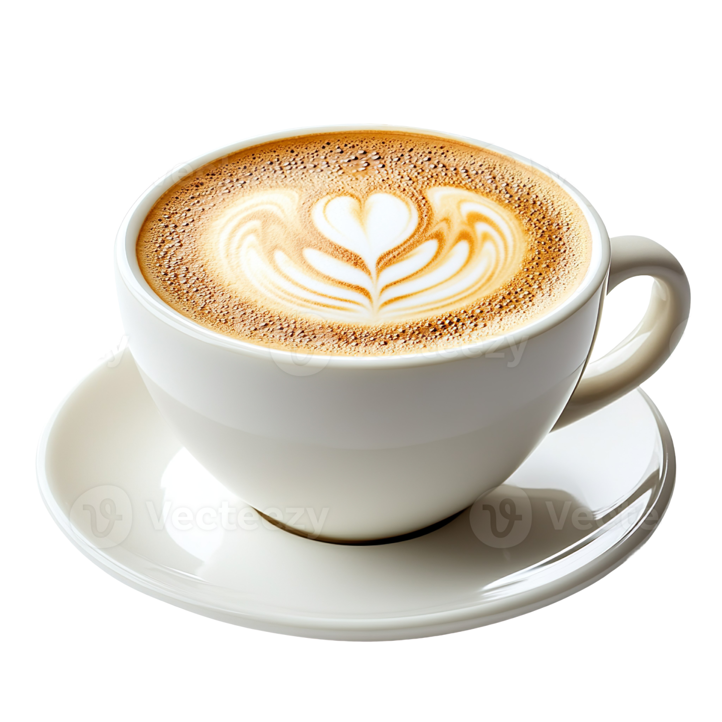 a cup of coffee on a saucer