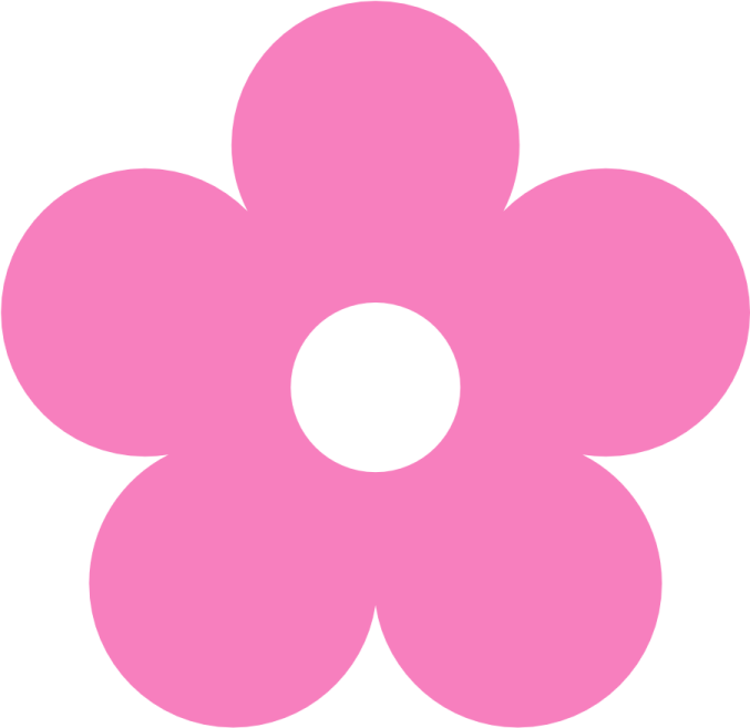 a pink flower