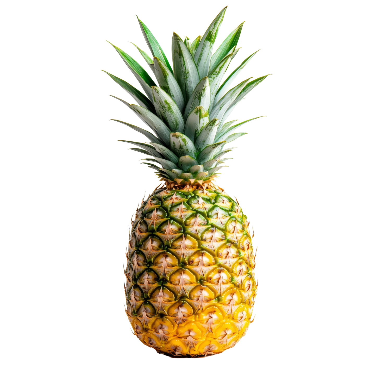 a pineapple on a white background
