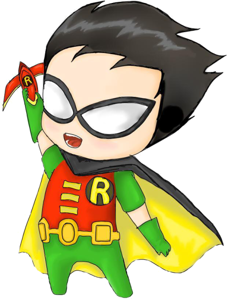 a drawing of a young boy dressed as a superhero