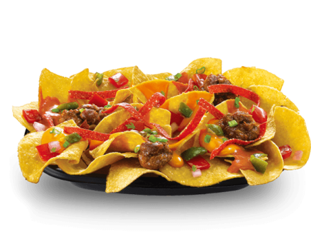 a plate of naitoos with beef and peppers