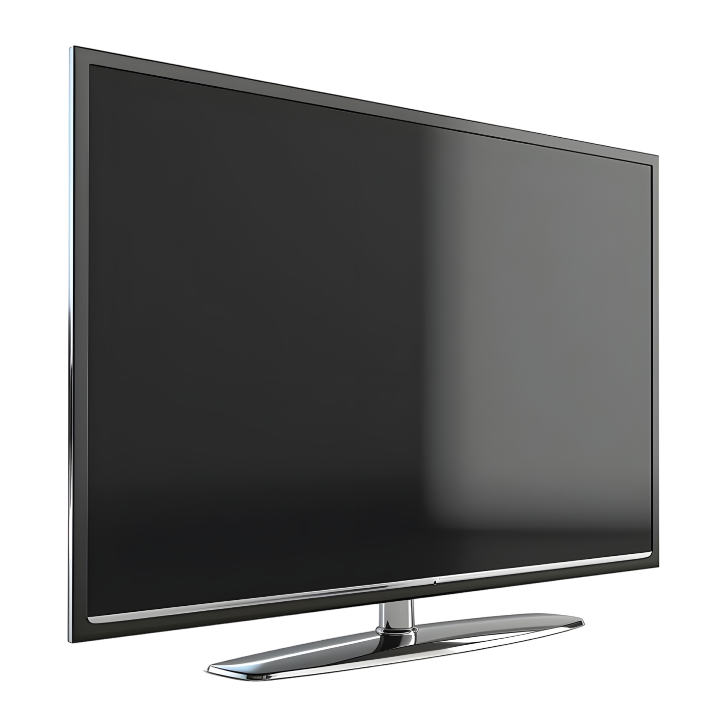 a flat screen tv on a white background