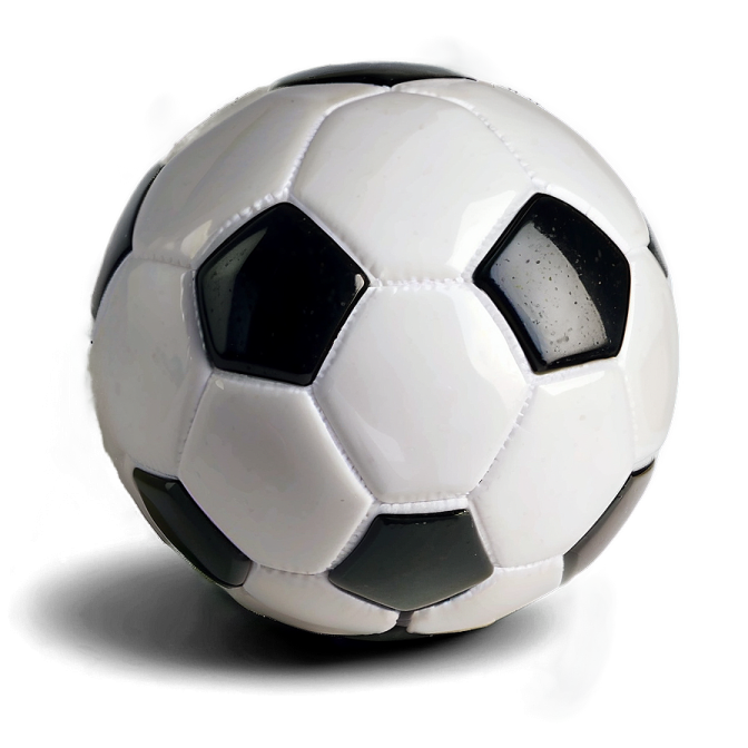 a soccer ball on a white background