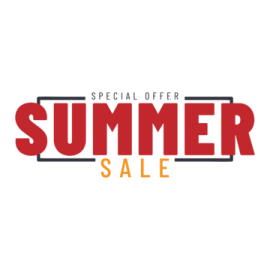 the logo for summer sale